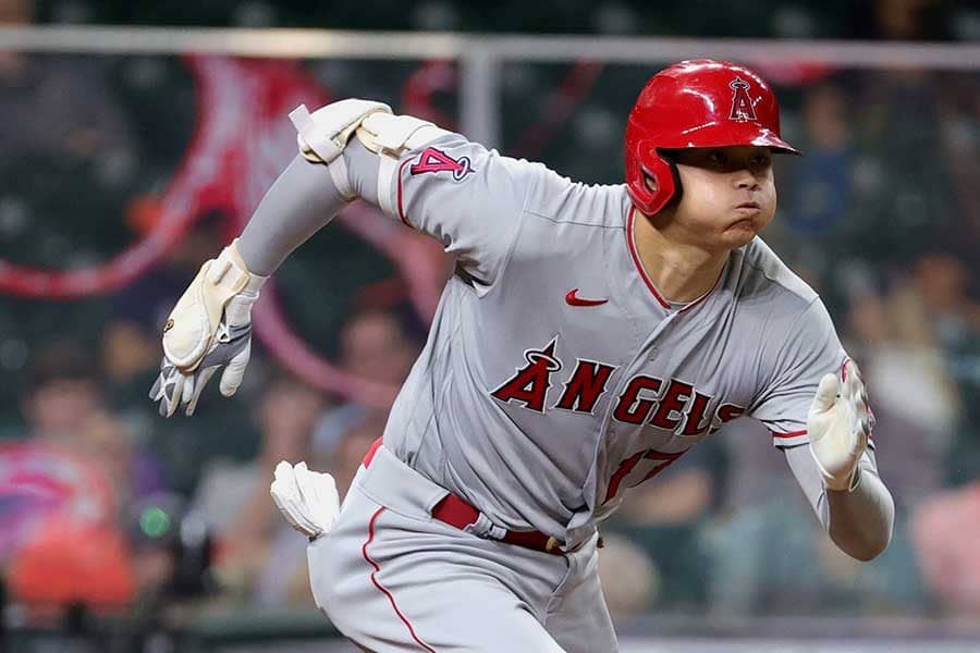 【MLB】大谷翔平が競走　一塁手大慌ての“ギリギリ凡退”に米記者驚き「オオタニ速すぎる！」