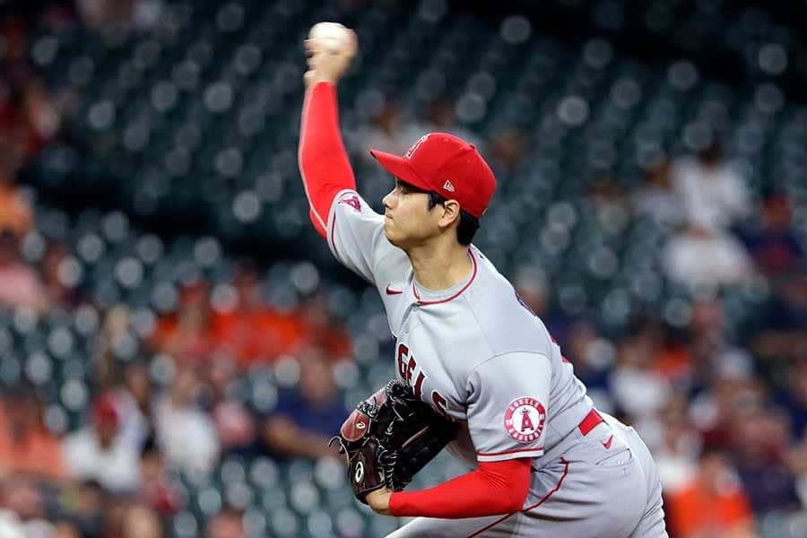 【MLB】大谷翔平、メジャー自身初のリアル三刀流　7回10K1失点で2勝目ならずも右翼手でプレー