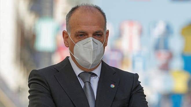 リーガの会長テバス レアル会長に反論 サッカーは3年では崩壊しない サッカー スポーツブル スポブル