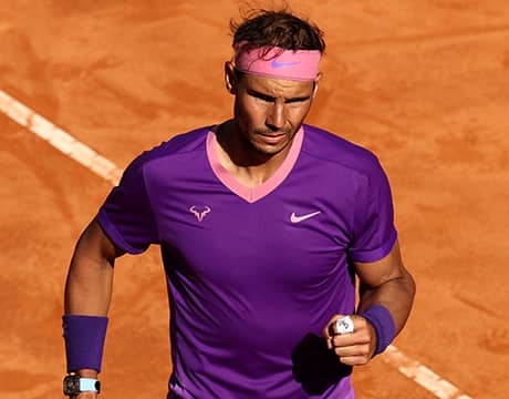 ナダル、ズべレフ撃破で4強