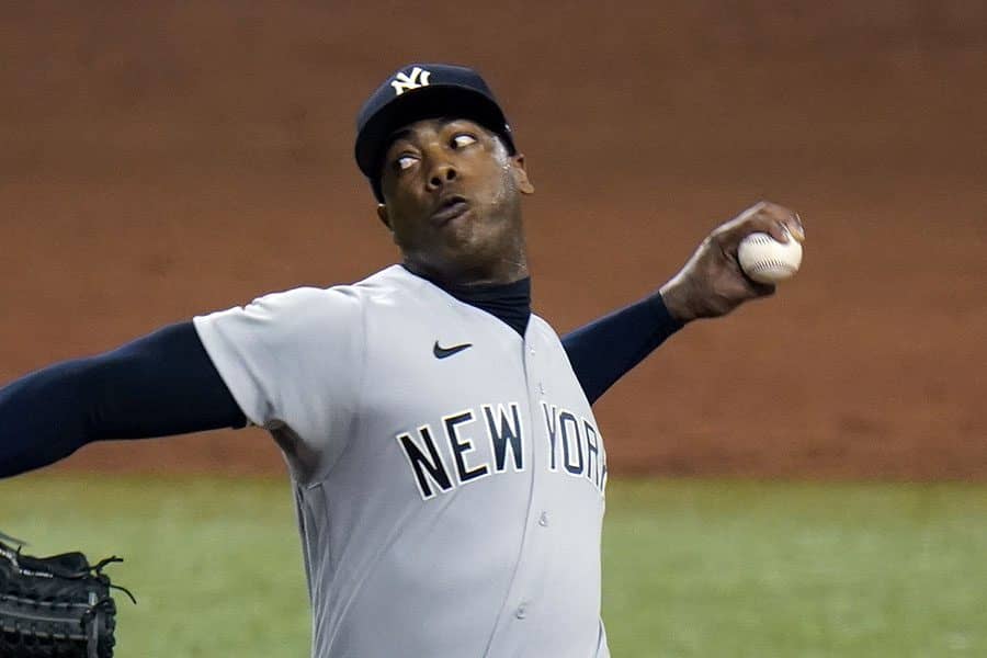 【MLB】人類最速左腕の“打つのが不可能な166km”　160万再生の衝撃「美しい」「ヤバすぎる」