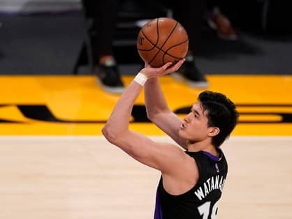 渡邊雄太がNBAで生き残る自信を得たワンプレーとは。継続した努力の結実