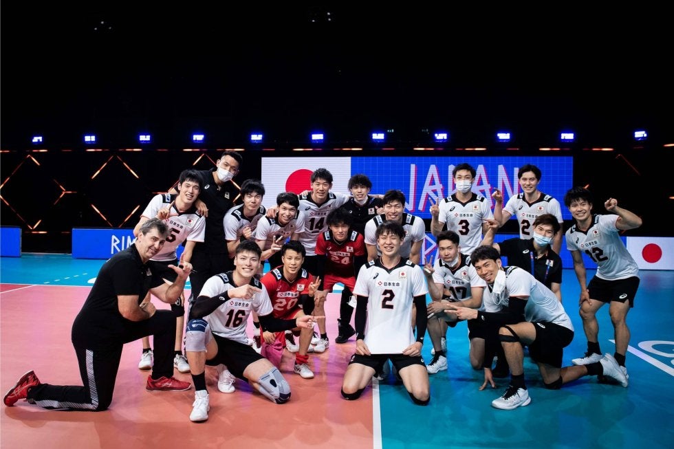 オランダに逆転勝利　ネーションズリーグ男子2日目