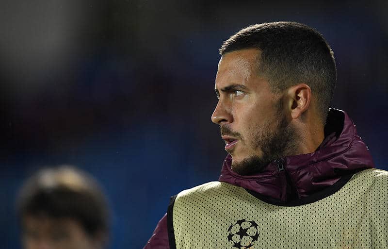 アザールが移籍否定！　「レアルで自分の力を証明したい」と逆襲期す