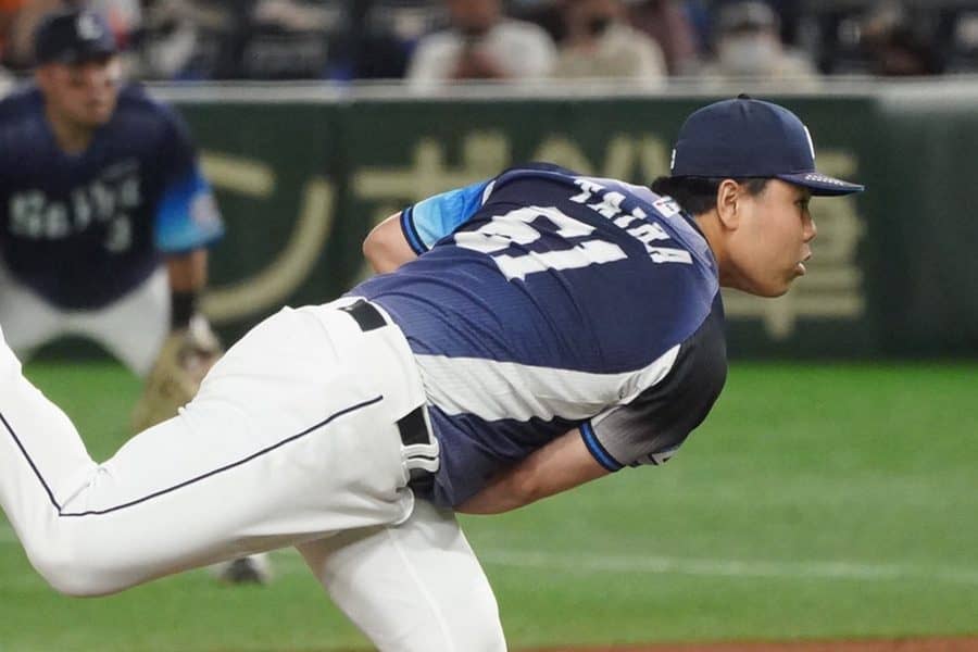 西武・平良、開幕から27試合連続無失点でリーグ新記録　ピンチ招いた冷や汗達成