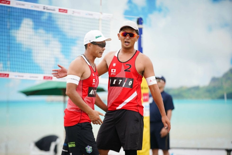 東京2020ビーチバレーボール日本代表チーム決定戦男子　石島/白鳥ペアが開催国枠代表に内定