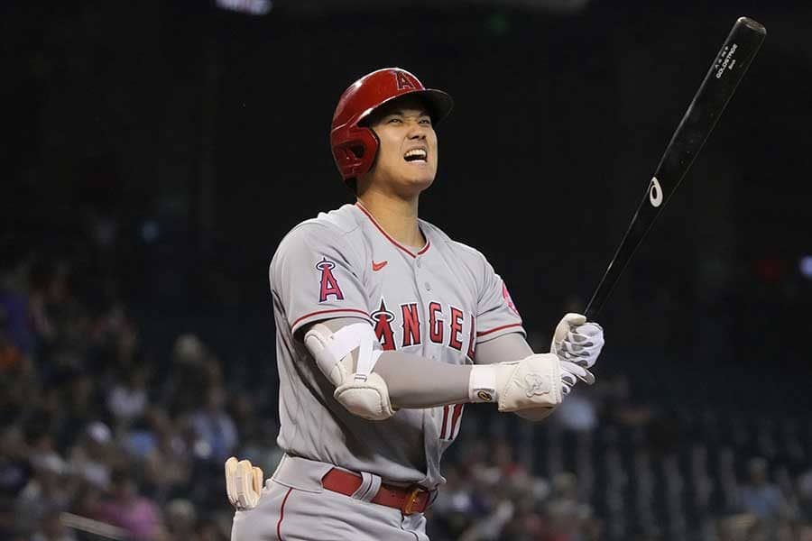 【MLB】大谷翔平、代打で空振り三振　打率.269、エ軍は今季初6連勝で43日ぶり貯金1