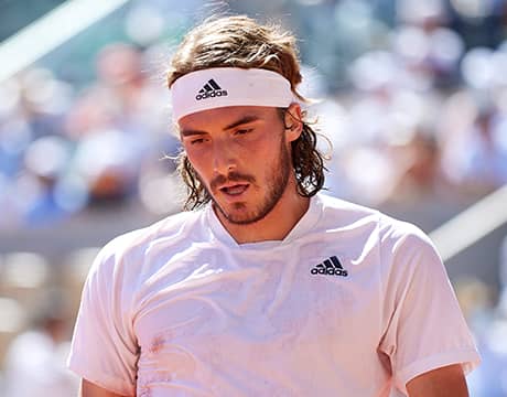 全仏準Vチチパス、ハレ欠場へ