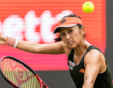 土居美咲 完敗で2回戦ならず