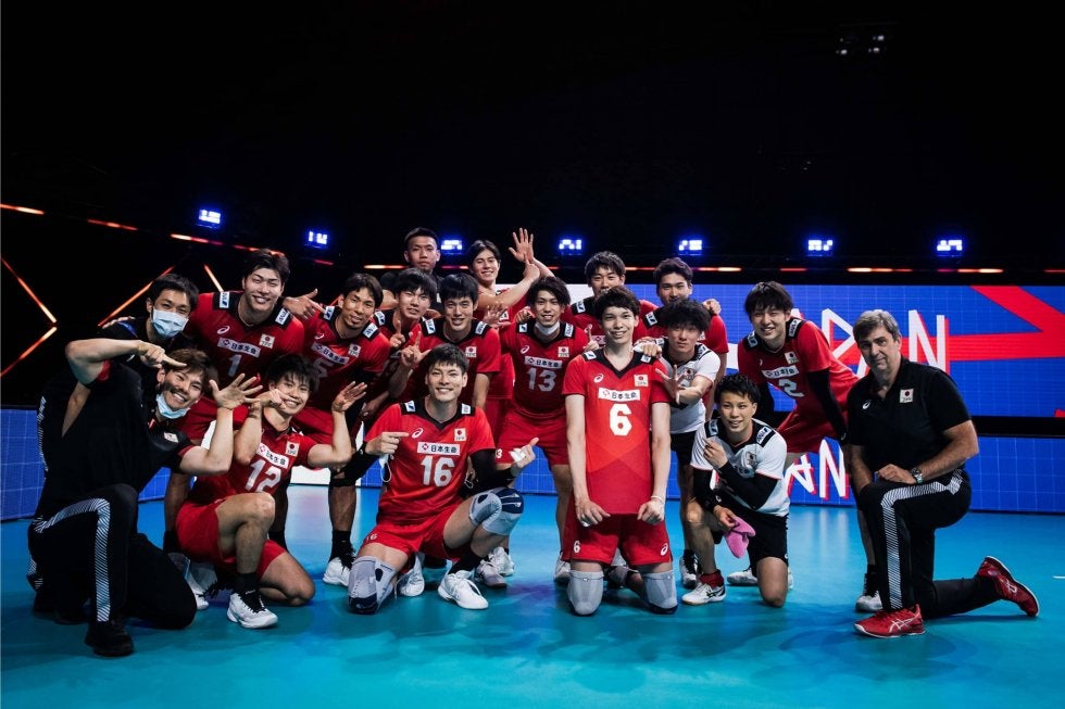 ドイツにストレートで勝利し6勝目　ネーションズリーグ男子