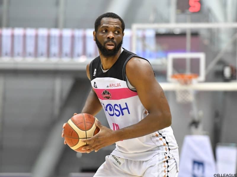 秋田がカディーム・コールビーと契約継続…今季中盤にケガで離脱