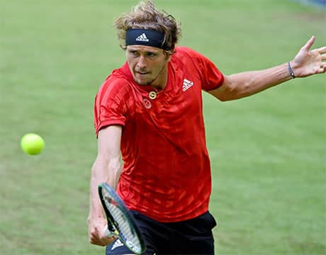 ズベレフ 今季芝初戦は白星