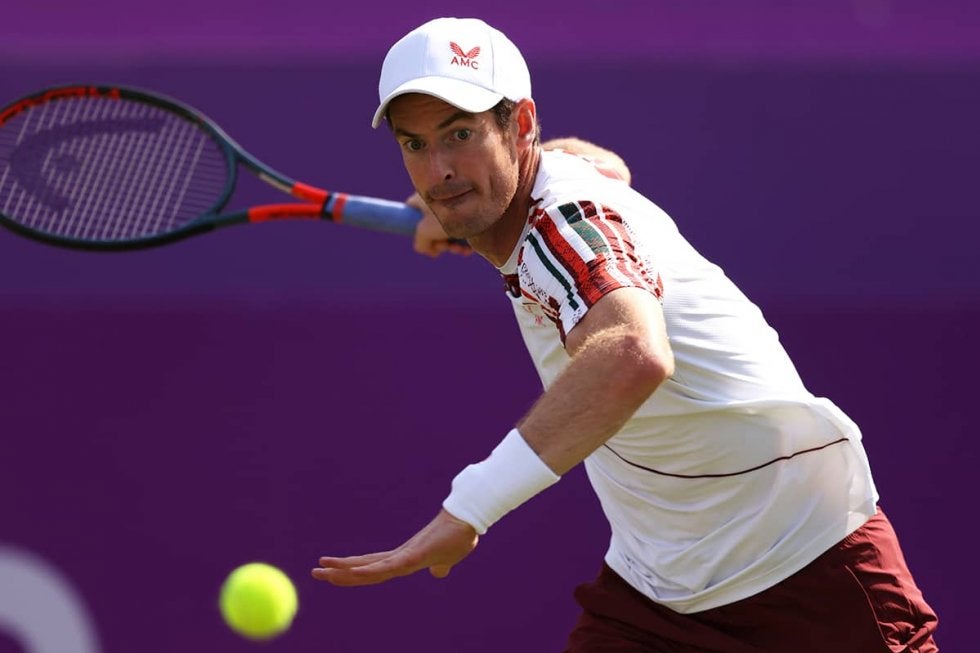 マレー感涙、母国開催の芝大会で復帰! 「テニスが大好きなんだ」と涙流す[シンチ選手権]