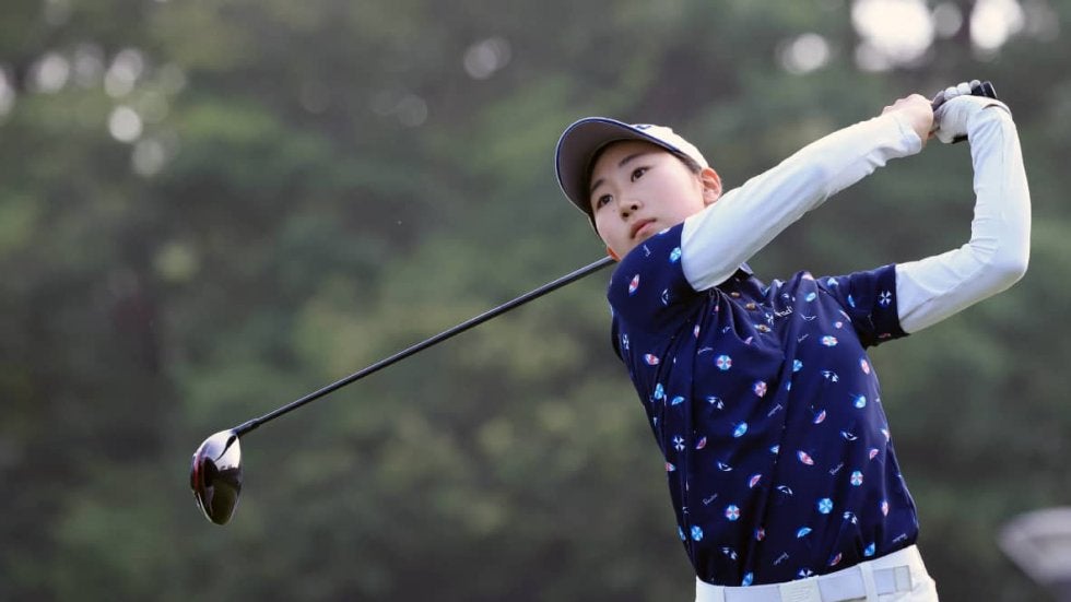 日本女子アマ初日は悪天候で順延　左奈々が暫定トップ