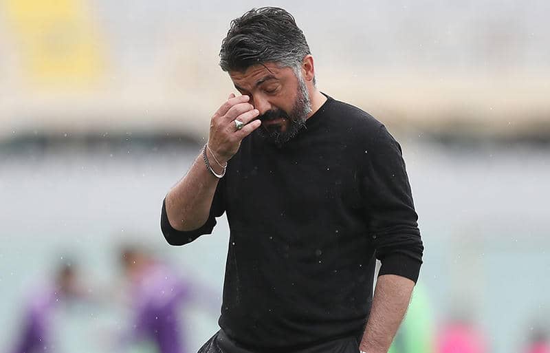 ガットゥーゾ、フィオレンティーナをスピード退団…就任1カ月経たずの退任劇