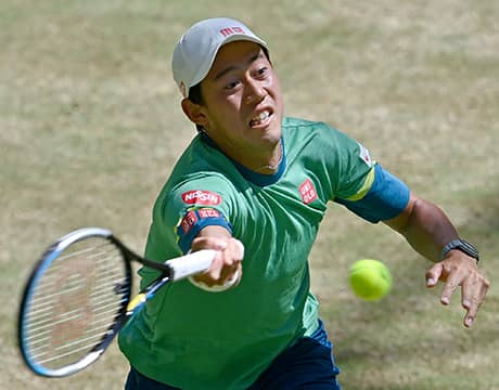 錦織 逆転負けで8強ならず