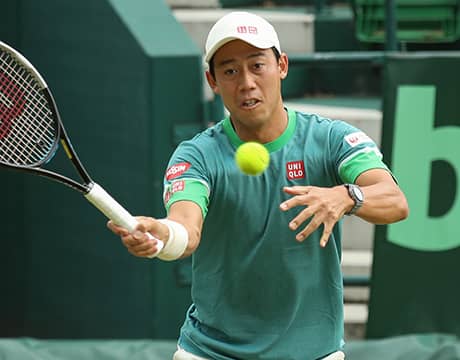 錦織53位へ 21日付世界ランク