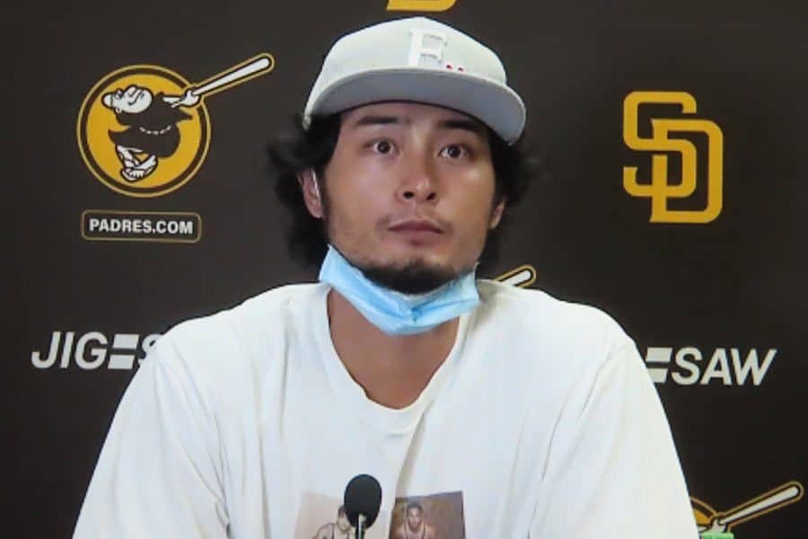 ダルビッシュ「1番早いのは誇り」　MLB史上最速の通算1500奪三振に喜び