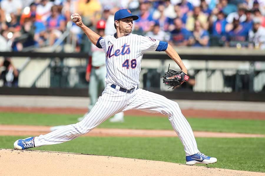 【MLB】無双デグロムの今季ワースト自責2に米注目　「6回を投げて2失点“も”した」