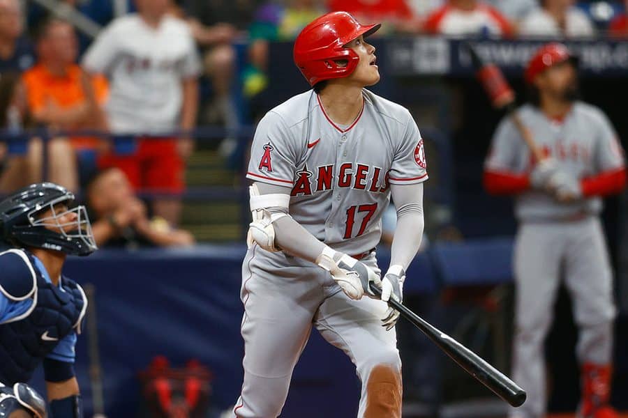 【MLB】大谷翔平25号は「月まで飛んだ」　天井からの珍映像にファン陶酔「超最高アングルだ」