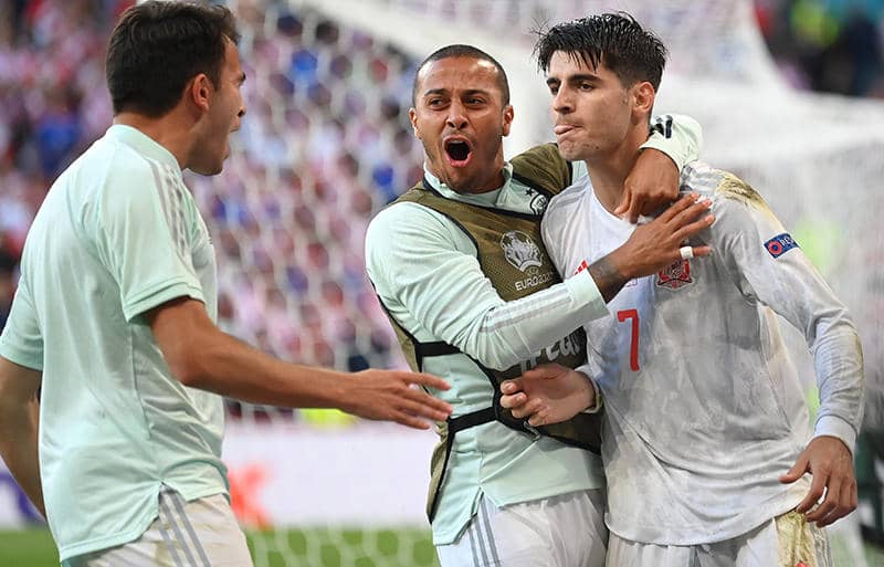 モラタが批判も打ち消す“8強進出決定”弾　「報われたね」