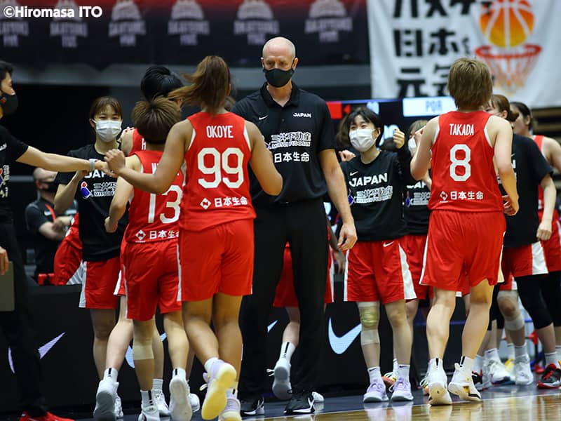 目標の金メダル獲得にトム・ホーバスHCは「全員のレベルアップが必要」