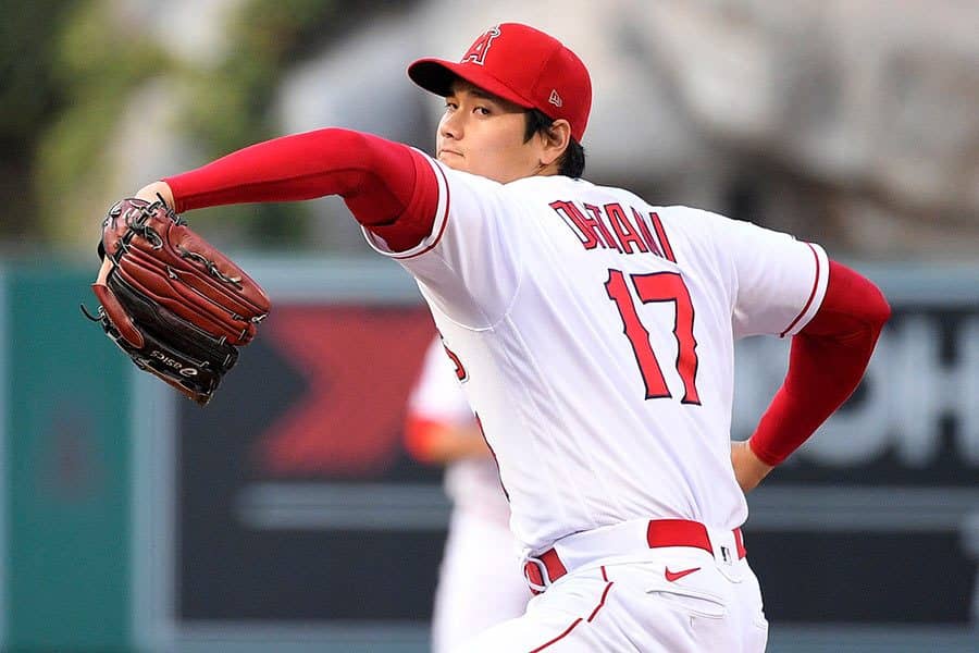 【MLB】大谷翔平、メジャー自己最多5勝目の権利　5回まで無四球5安打1失点、最速159キロ