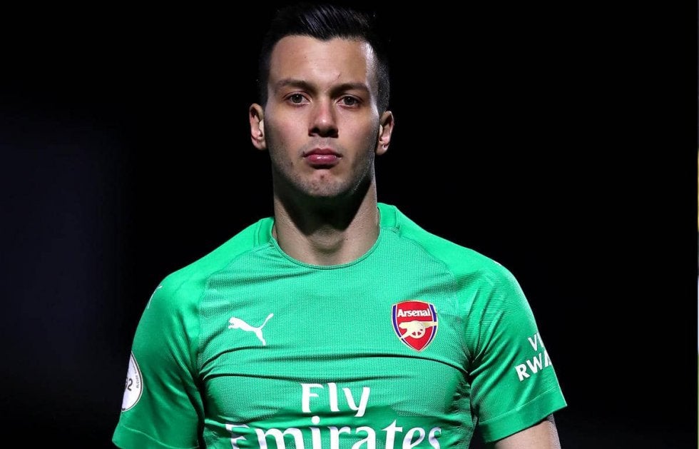 アーセナルGKイリエフがスロバキア1部へレンタル移籍