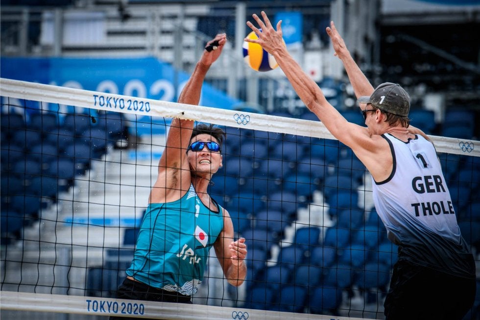 ビーチバレーボール男子　石島/白鳥組はドイツに敗れ予選グループ敗退