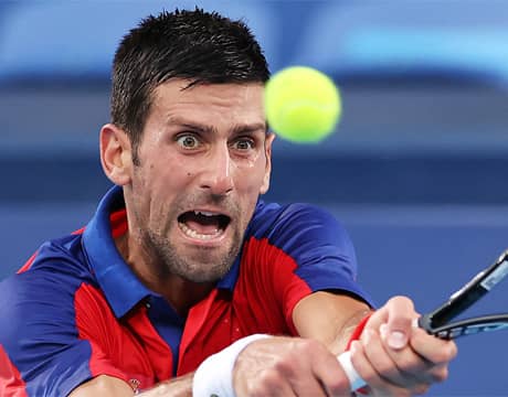 ジョコ 単メダル獲得ならず