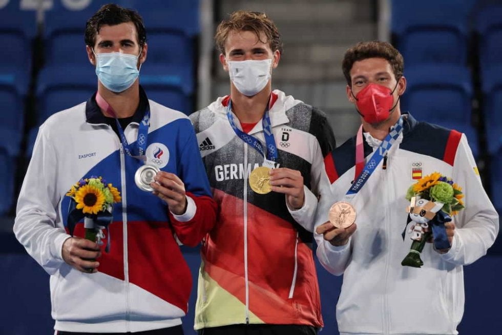 ズベレフ、バーティ、ベンチッチ...メダリストたちの喜びの声［東京オリンピック］