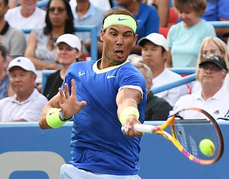 ナダル 2カ月ぶり復帰戦は白星