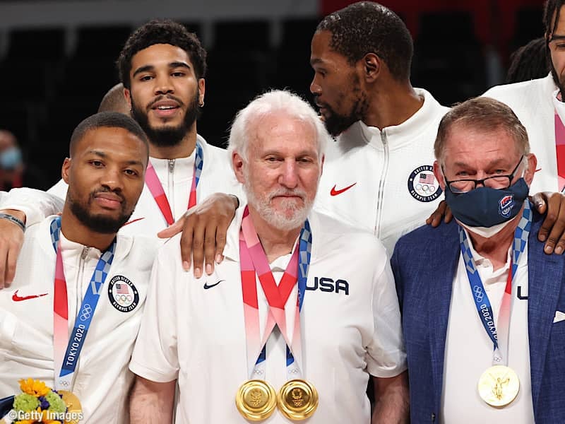 アメリカ代表の指揮官を務めたポポビッチHC「とても満足している」