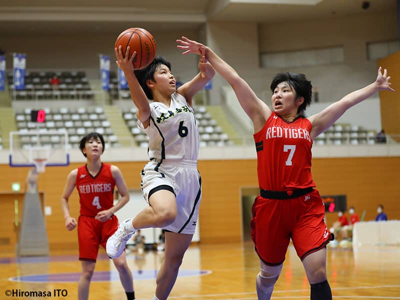第1シードの岐阜女子がベスト4一番乗り インターハイ21準々決勝 インターハイ インハイ Tv スポーツブル スポブル