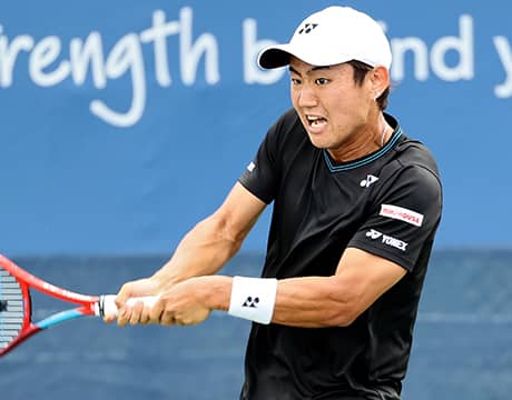 西岡良仁 世界46位に屈する