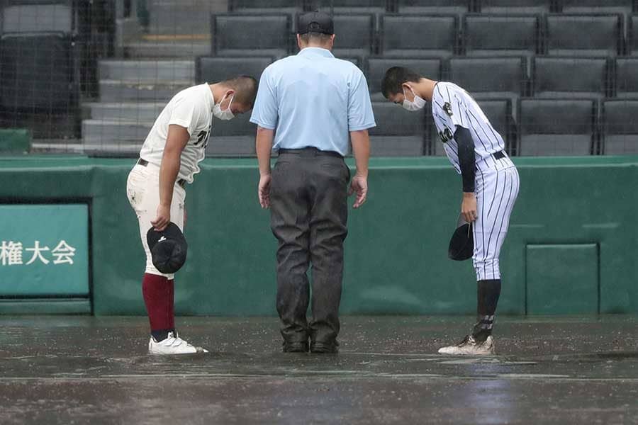 【高校野球】大阪桐蔭、降雨コールドで東海大菅生に勝利　西谷監督「最後までやって勝ちたいと…」