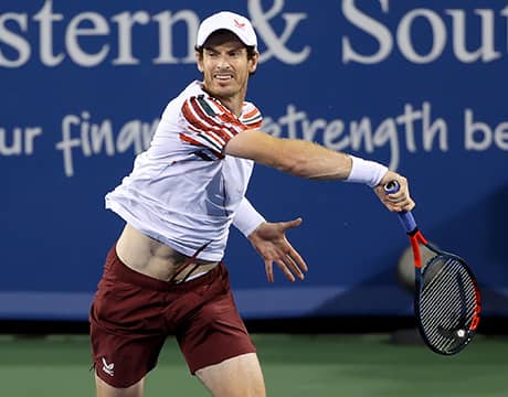 マレー、ガスケ撃破で初戦突破