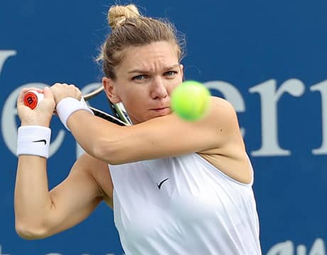 ハレプ 復帰後初白星で2回戦へ