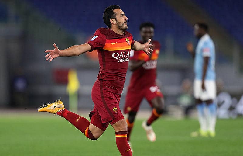 ローマで構想外のペドロが宿敵ラツィオに移籍!　フリーで2年契約にサインへ