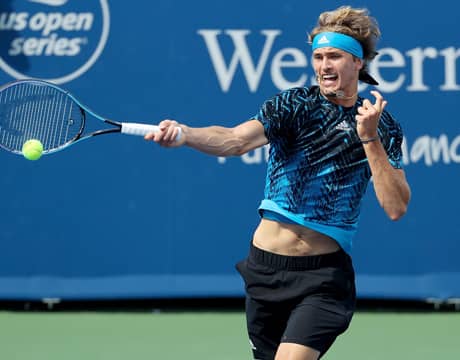 ズベレフ8強「いい感じ」