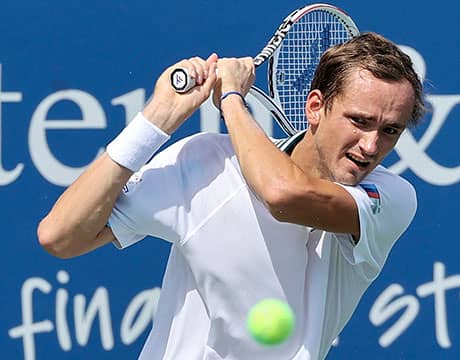 メド8強 ディミトロフ撃破