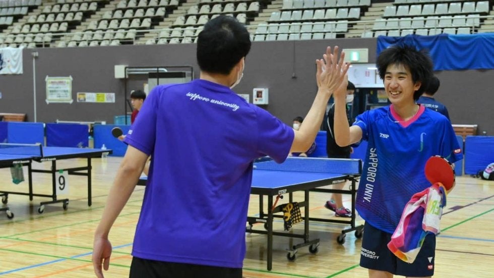 卓球をやってて良かった 札幌大 前田 第1シード下し人生初の全国出場権獲得 全日学北海道予選 卓球 スポーツブル スポブル