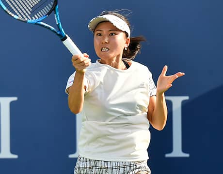 二宮真琴 全米OP前哨戦決勝へ