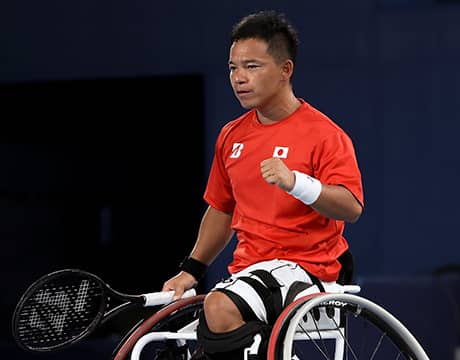 真田卓 完勝でパラ初戦突破