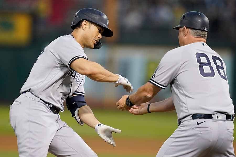 【MLB】ヤンキースが60年ぶり13連勝　スタントン4戦連発24号、コール13勝目＆200K到達