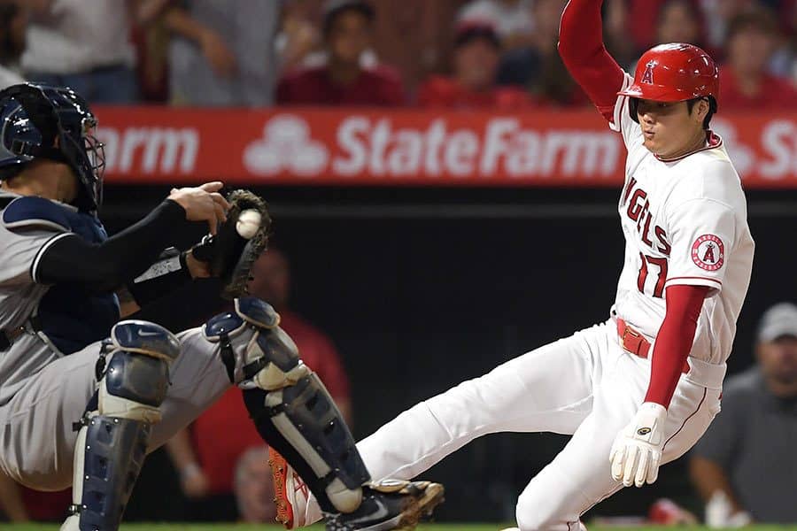 【MLB】大谷翔平、メジャー初ホームスチールに米メディア騒然　「何でもできる」「予想外だ」