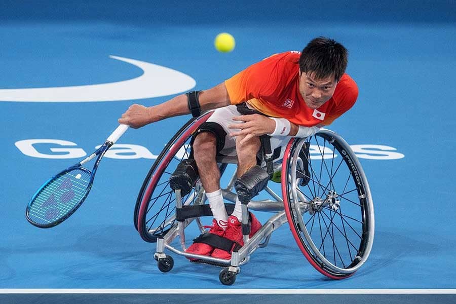 「金メダリストの2ショットすごい」　国枝慎吾、五輪王者と撮った全米OPでの1枚に反響