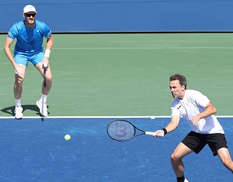 マレー/ソアレス組 全米4強