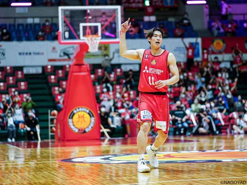 名古屋Dが群馬に快勝…先発出場の須田侑太郎は「気持ちよくシュートが打てました」