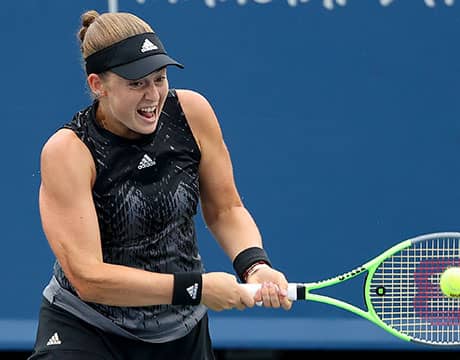 元世界5位 快勝で初戦突破